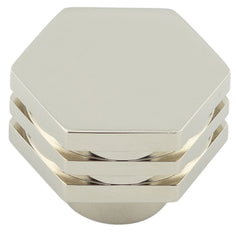 Nile Cupboard Knobs 30mm   Polished Nickel - Hoxton Range
