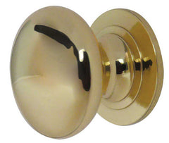 Jedo Traditional Cupboard Knobs 25mm   Polished Brass - Jedo Range