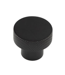 Wenlock Cupboard Knobs 30mm  Black - Hoxton Range