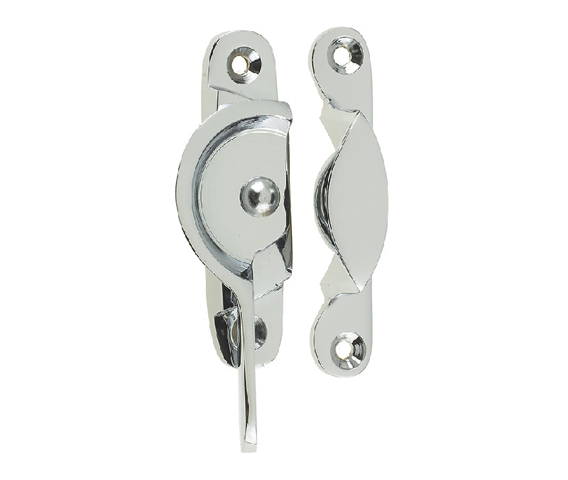 Jedo Narrow Fitch Fasteners 65mm Polished Chrome