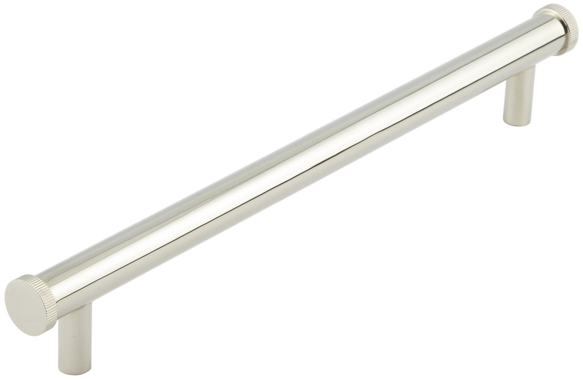 Hoxton Thaxted Cabinet Handles 224mm Ctrs   Polished Nickel - Hoxton Range