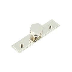 Nile Cupboard Knobs 30mm Stepped   Polished Nickel - Hoxton Kits