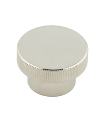 Thaxted Cupboard Knobs 40mm   Polished Nickel - Hoxton Range