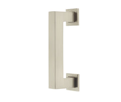 Burlington Trafalgar Square Cabinet Handles 96mm  Satin Nickel - Burlington Range