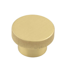 Thaxted Cupboard Knobs 40mm  Satin Brass - Hoxton Range