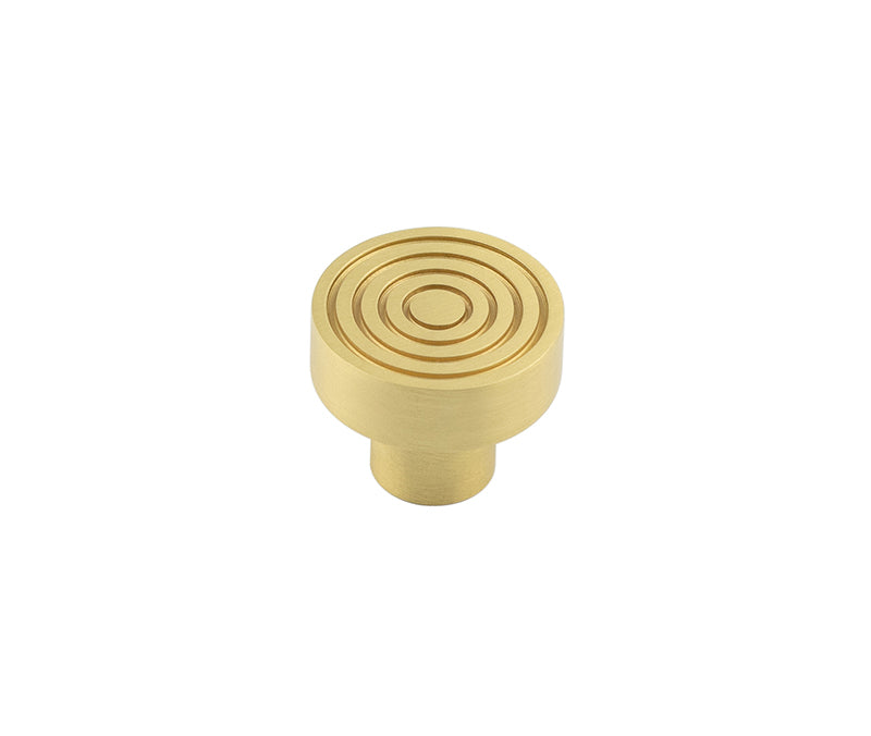 Murray Cupboard Knobs 30mm  Satin Brass - Hoxton Range