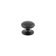 Jedo Traditional Cupboard Knobs 50mm  Black Nero Matt  - Black Range