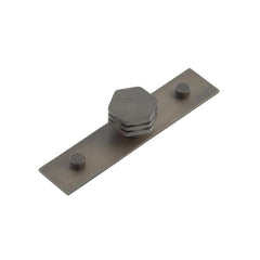 Nile Cupboard Knobs 30mm Plain Dark Bronze - Hoxton Kits