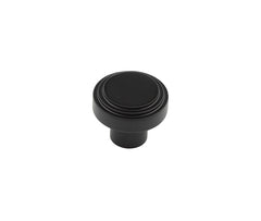 Cropley Cupboard Knobs 30mm  Black - Hoxton Range