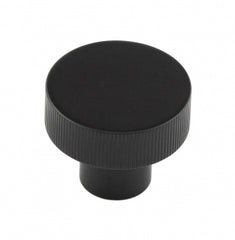 Thaxted Cupboard Knobs 30mm  Black - Hoxton Range