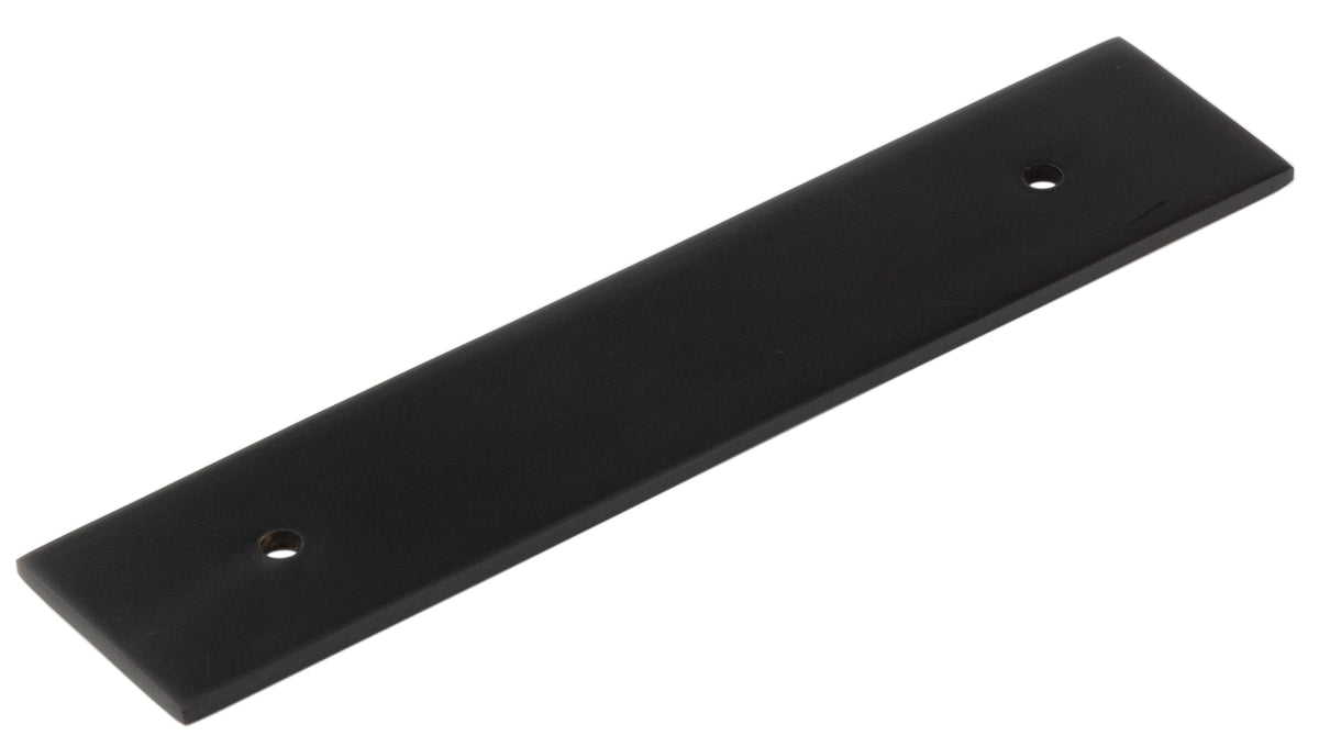 Hoxton Fanshaw Backplates for Cabinet Handles 140x30mm  Black - Hoxton Range