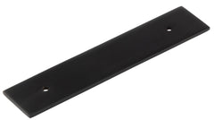 Hoxton Fanshaw Backplates for Cabinet Handles 140x30mm  Black - Hoxton Range