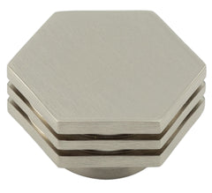 Nile Cupboard Knobs 40mm  Satin Nickel - Hoxton Range