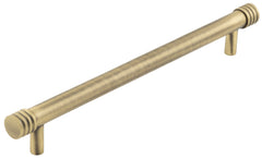Hoxton Sturt Cabinet Handles 224mm Ctrs Antique Brass - Hoxton Range