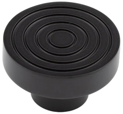 Murray Cupboard Knobs 40mm  Black - Hoxton Range