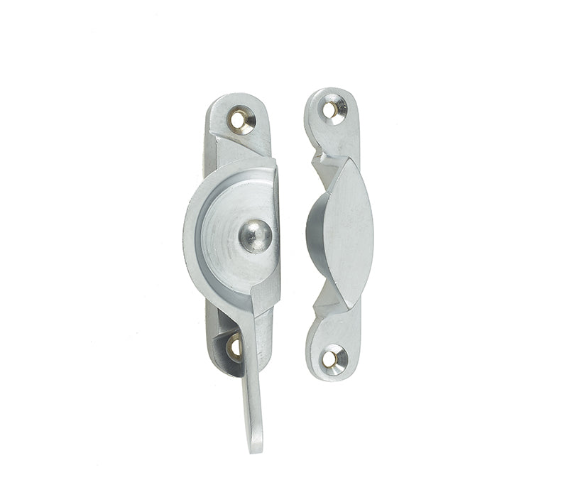Jedo Narrow Fitch Fasteners 65mm Satin Chrome