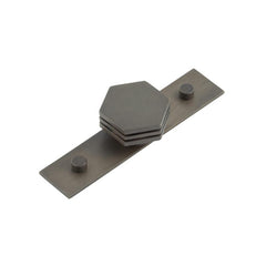 Nile Cupboard Knobs 40mm Plain Dark Bronze - Hoxton Kits