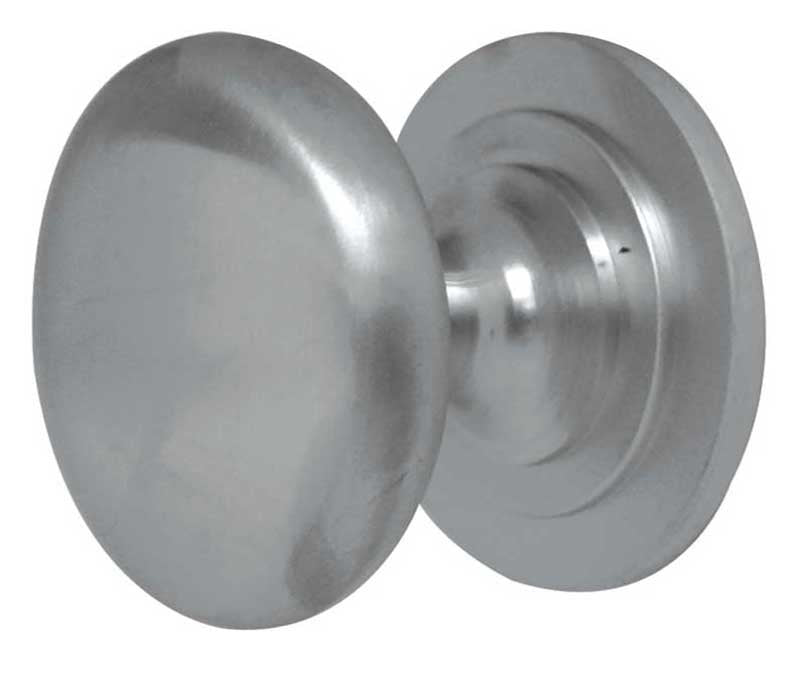 Jedo Traditional Cupboard Knobs 25mm  Satin Chrome - Jedo Range
