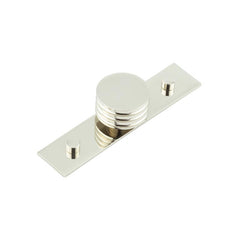 Sturt Cupboard Knobs 40mm Plain   Polished Nickel - Hoxton Kits