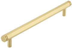 Hoxton Nile Cabinet Handles 224mm Ctrs  Satin Brass - Hoxton Range