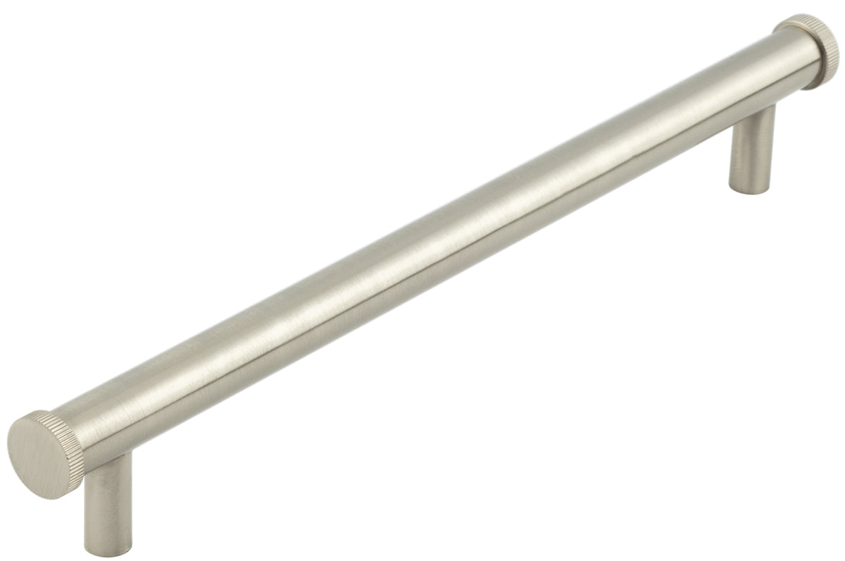 Hoxton Thaxted Cabinet Handles 224mm Ctrs  Satin Nickel - Hoxton Range