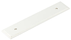 Hoxton Rushton Backplate for Cabinet Handles 140x30mm   Polished Nickel - Hoxton Range