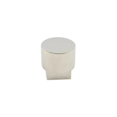 Westminster Round Cupboard Knobs   Polished Nickel - Burlington Range