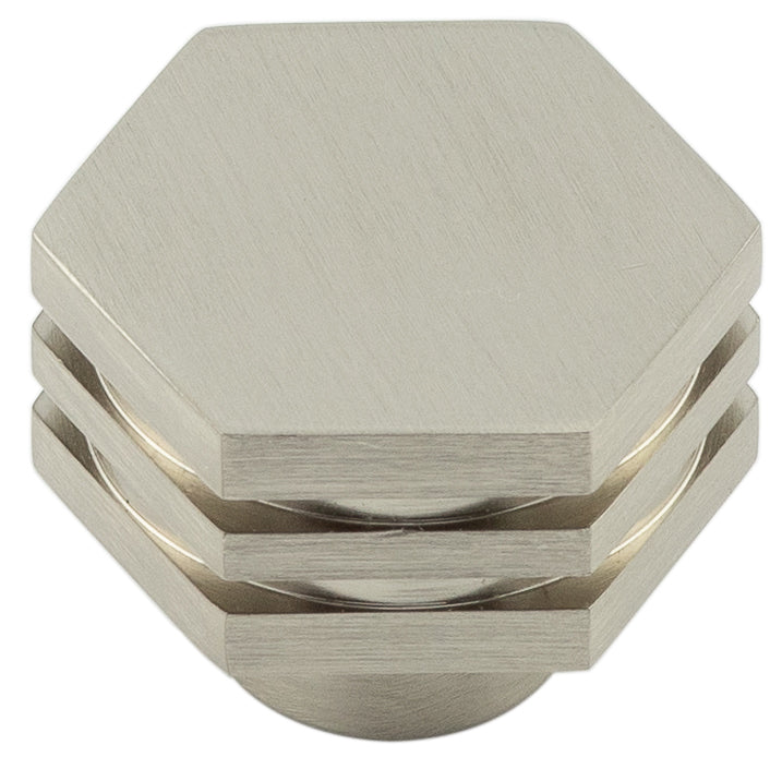 Nile Cupboard Knobs 30mm  Satin Nickel - Hoxton Range