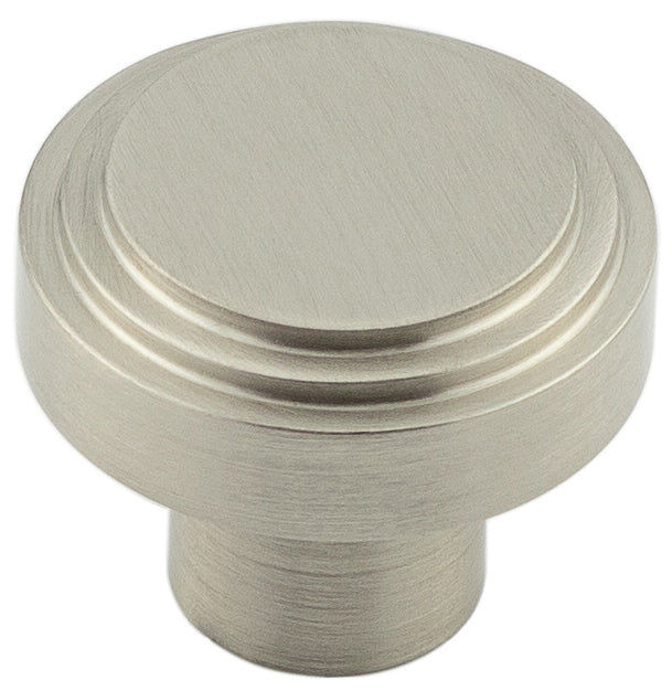 Cropley Cupboard Knobs 30mm  Satin Nickel - Hoxton Range