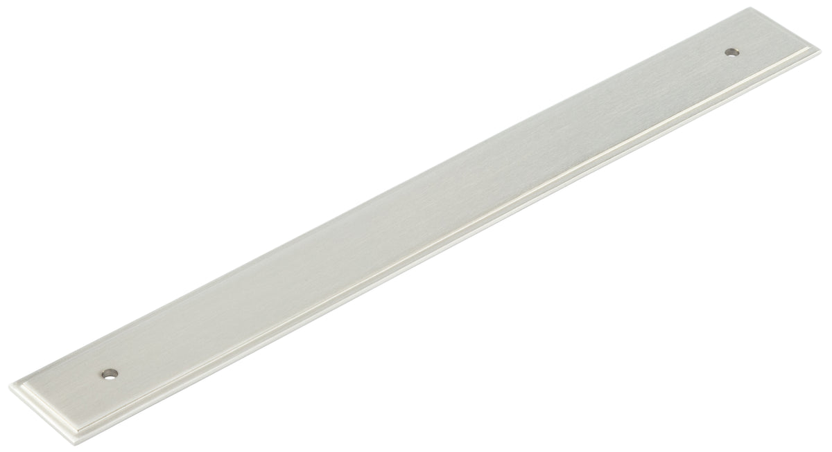 Hoxton Rushton Backplate for Cabinet Handles 268x30mm  Satin Nickel - Hoxton Range