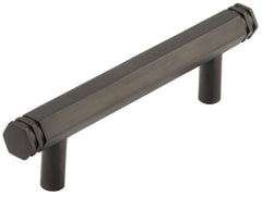 Hoxton Nile Cabinet Handles 96mm Ctrs Dark Bronze - Hoxton Range