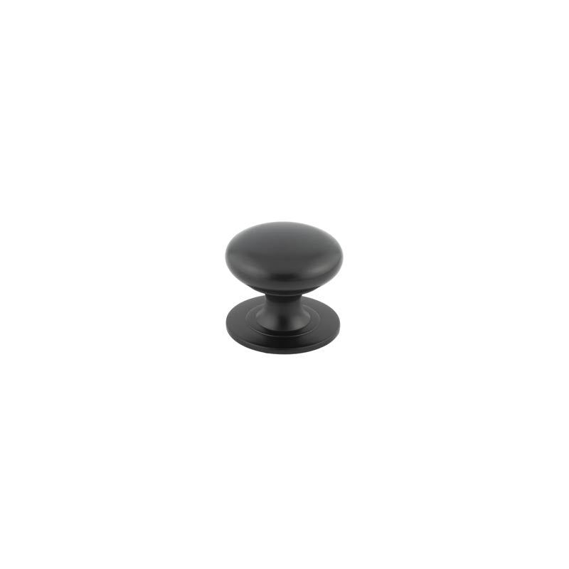 Jedo Traditional Cupboard Knobs 42mm  Black Nero Matt  - Black Range