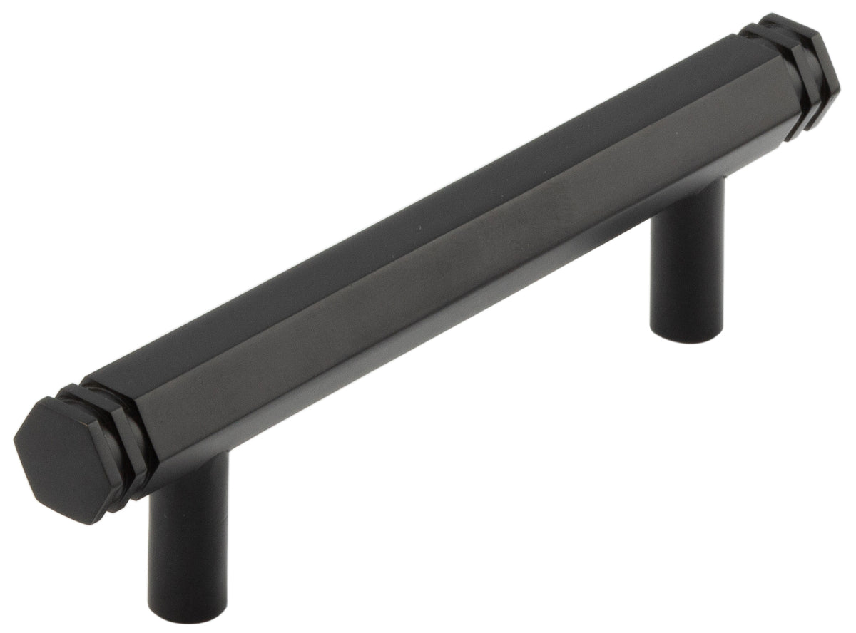 Hoxton Nile Cabinet Handles 96mm Ctrs  Black - Hoxton Range