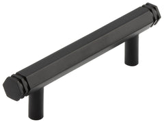 Hoxton Nile Cabinet Handles 96mm Ctrs  Black - Hoxton Range