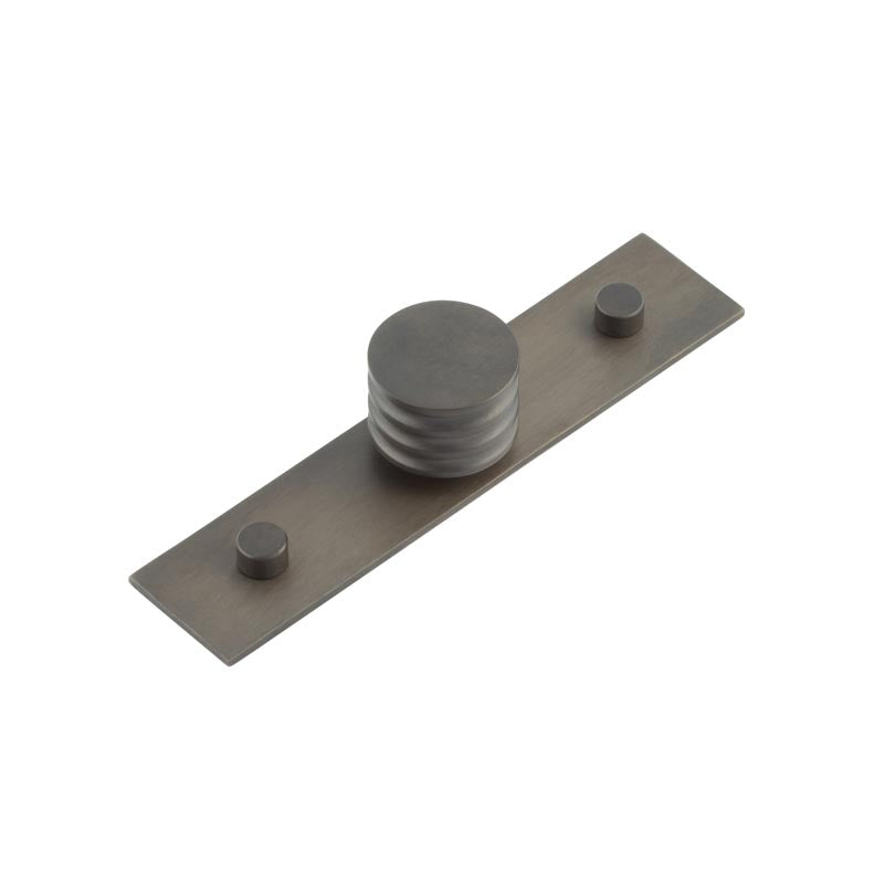 Sturt Cupboard Knobs 30mm Plain Dark Bronze - Hoxton Kits