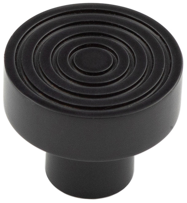 Murray Cupboard Knobs 30mm  Black - Hoxton Range