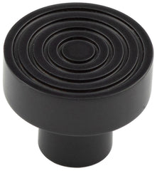 Murray Cupboard Knobs 30mm  Black - Hoxton Range