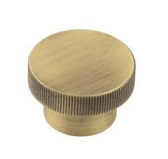 Thaxted Cupboard Knobs 40mm Antique Brass - Hoxton Range