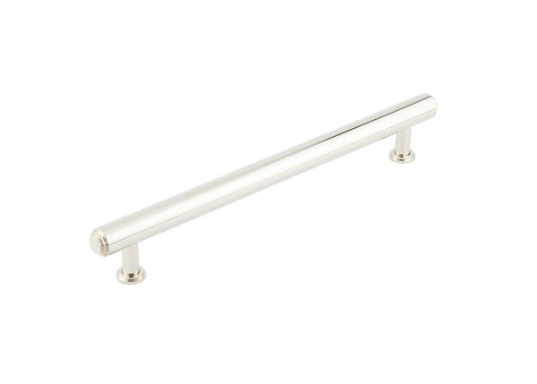 Burlington Belgrave Stepped Cabinet Handles 224mm   Polished Nickel - Burlington Range