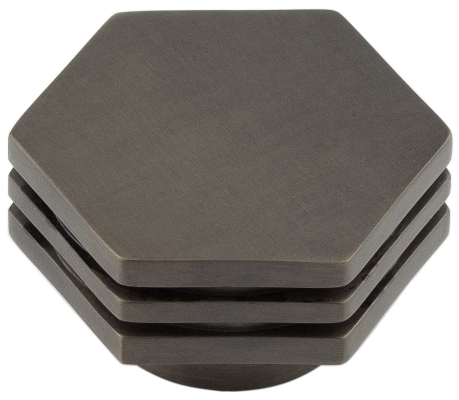 Nile Cupboard Knobs 40mm Dark Bronze - Hoxton Range