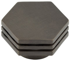 Nile Cupboard Knobs 40mm Dark Bronze - Hoxton Range