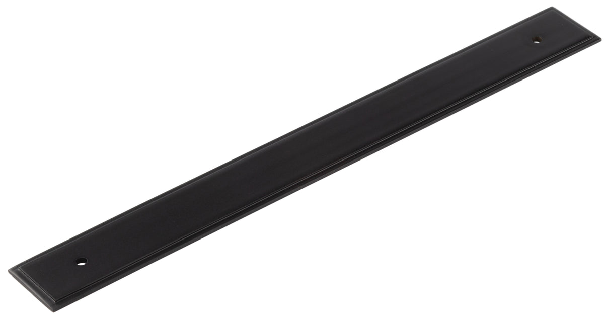 Hoxton Rushton Backplate for Cabinet Handles 268x30mm  Black - Hoxton Range