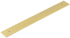 Hoxton Fanshaw Backplates for Cabinet Handles 268x30mm  Satin Brass - Hoxton Range