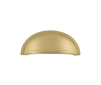 Burlington Cup Pulls   Polished Brass - Burlington Range