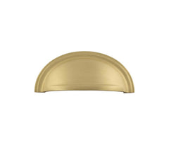 Burlington Cup Pulls   Polished Brass - Burlington Range