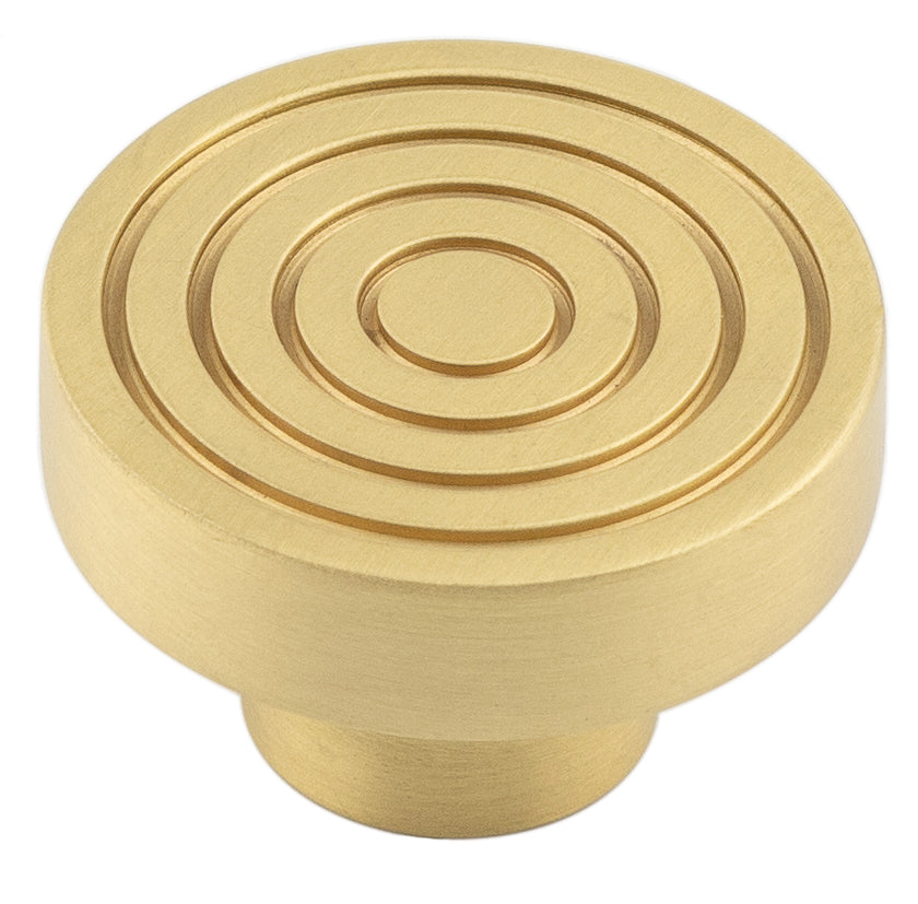 Murray Cupboard Knobs 40mm  Satin Brass - Hoxton Range