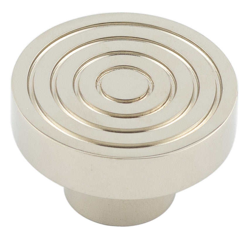 Murray Cupboard Knobs 40mm   Polished Nickel - Hoxton Range