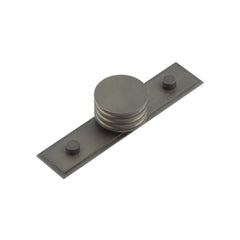 Sturt Cupboard Knobs 40mm Stepped Dark Bronze - Hoxton Kits