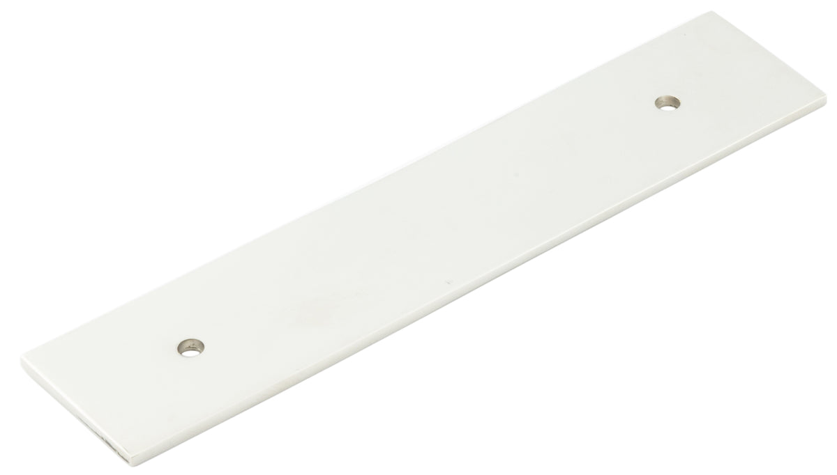 Hoxton Fanshaw Backplates for Cabinet Handles 140x30mm   Polished Nickel - Hoxton Range