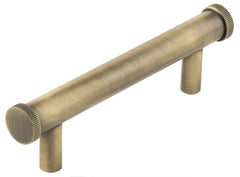 Hoxton Thaxted Cabinet Handles 96mm Ctrs Antique Brass - Hoxton Range